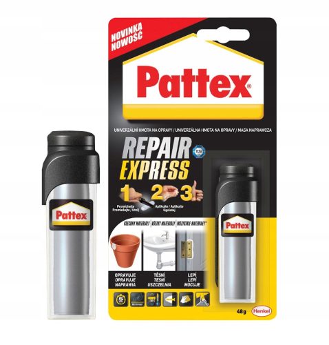 PATTEX REPAIR EXPRESS REPAIR COMPOUND WITH EPOXY TUBE