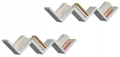  Shelf made of laminated board Matkam 90 x 21 cm white