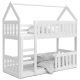  AJKmeble House mini bed 84 x 194 cm white