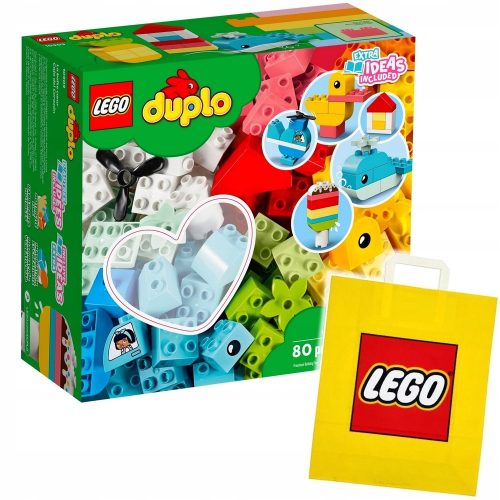  LEGO Duplo 10909 Heart Box + VP Paper Bag LEGO 6315792 Medium