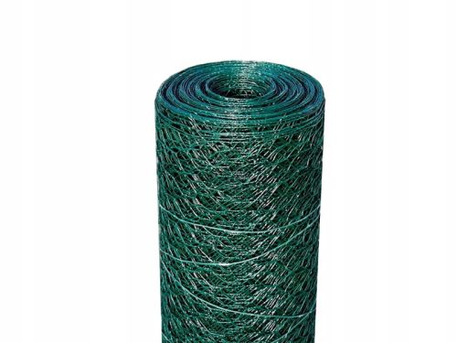 Shade net for fence - BREEDING NET Aviary 13x13mm/1.00m GREEN 25m