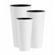  Prosperplast flowerpot 144 cm x 30 x 57 cm, white plastic