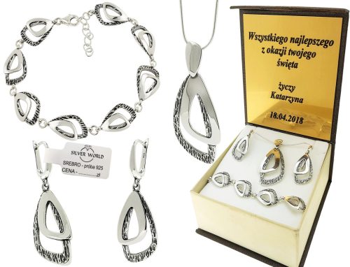  Set of 925 Silver Jewelry + Engraving