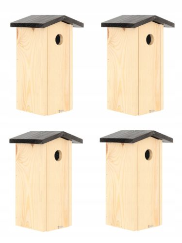  Mazur B001 bird nesting box, brown, 12x12x28 cm