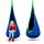 Neo-Sport Storchennest 110000 55 x 140 x 55 cm blue-green
