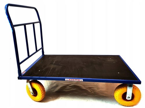 Storage platform trolley 120x80. Solid wheels