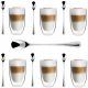 Glasses and Cups Vialli Design Latte Glasses 300 ml 6 pcs.