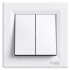 Schneider Electric flush-mounted stair switch, white EPH0600121