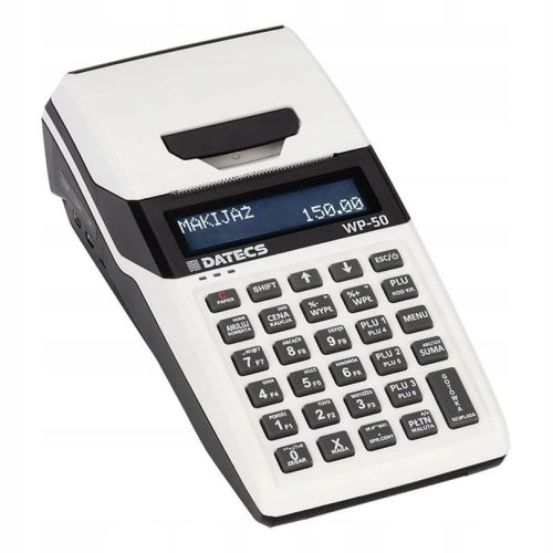 Datecs WP-50 cash register, white