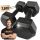  Cast iron fixed dumbbells Kawmet 2x 7.5 kg