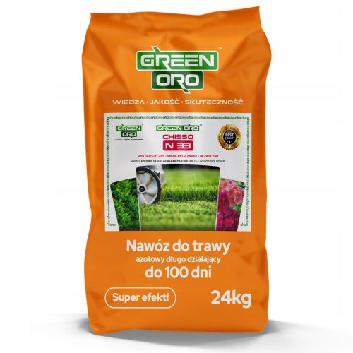 Garden fertilizer - Green Oro nitrogen fertilizer granules 24 kg 24 l