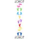  Animationsstrecke Akson Center Jumping Skins 45 x 200 cm