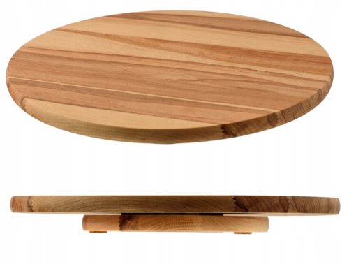 Cutting boards Woodpecker rotating board, round, 35 cm