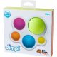  Sensory teether by Fat Brain Toys, multi-colored plastic