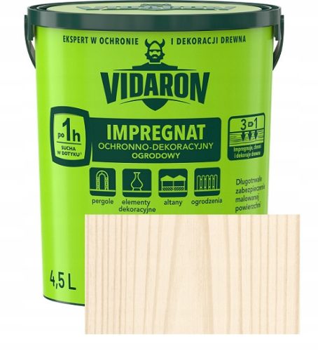  Vidaron protective and decorative garden, 4.5 l, bleached