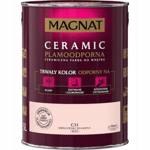 Magnat Ceramic Wall Paint 5 l C33 Royal Diamond matt