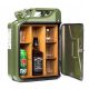  Metal bar canister JaGadzet 20 l green