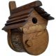  EkoMebel nesting box made of oak wood for small birds