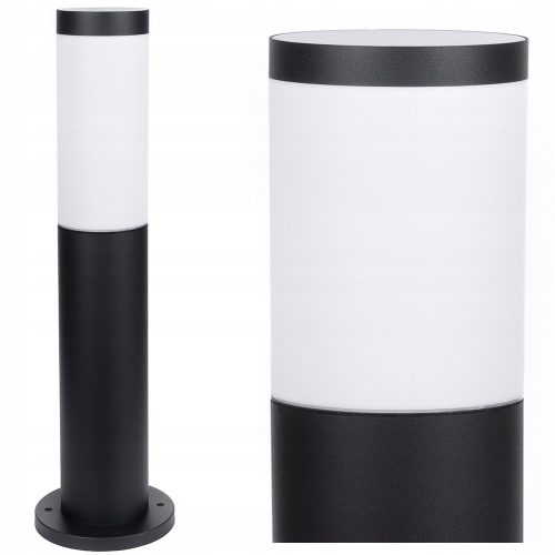  Square SuperLED E27 light pole, 45 cm, black