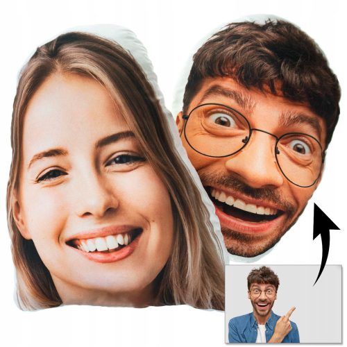 Pillow 3D photo pillow with your face print