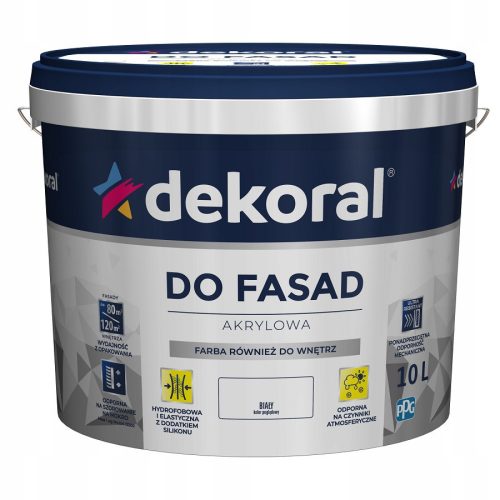 Dekoral Acrylic Wall Paint 10 l Matt White