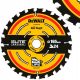  DeWalt saw blade for wood 165x20 mm