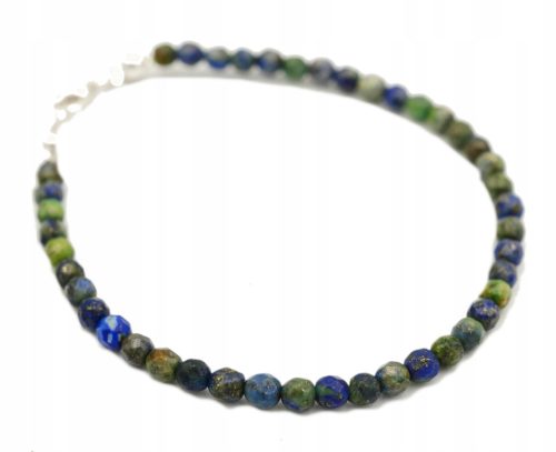  Silver925 subtle bracelet-natural azurite