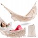  Hammock without pole di volio white 120 kg 280 x 141