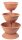  Flowerpot Strend Pro, 79 cm x 40 x 79 cm, diameter 40 cm, plastic in brown and beige tones