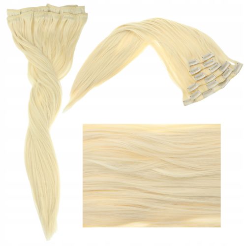  Long synthetic light blonde hairpiece for women by Mawe