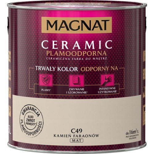 Magnat Ceramic Wall Paint 5 l C49 Stone of the Pharaohs matt