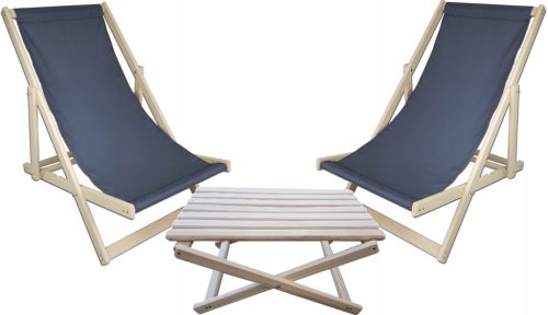  Wood OK deck chair CEN-77428 multicolored wood