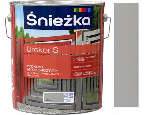 Śnieżka Urekor S anti-corrosion paint, ash 10l