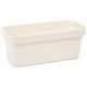  Lamela flowerpot 60 cm x 17 x 16 cm, cream-colored plastic