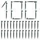  Drip Line Holder 100 16mm Pins Anchor Durable Strong