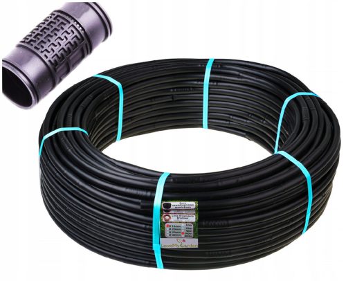  Drip line black 16 mm 33 cm roll 100 m with compensation Super Efficient