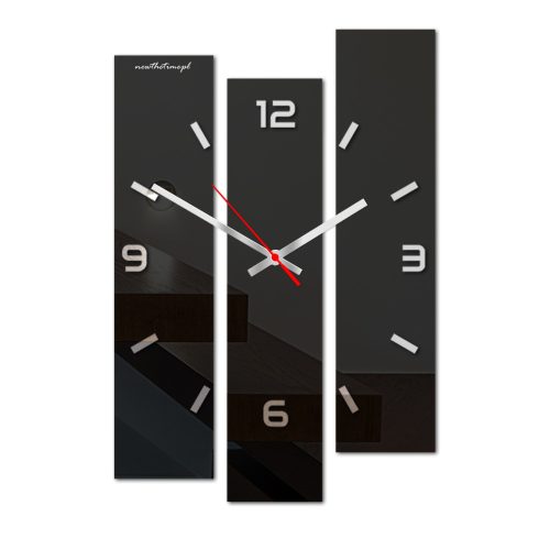  IEM 3D wall clock with acrylic sticker