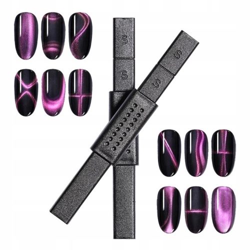 MAGNETIZER FOR NAIL POLISH DUST CAT EYE 6in1