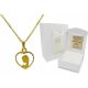  Gold Chain With Medallion Pr 585 Engraving