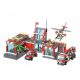  Bricks FIRE STATION Fire Department 774 pcs