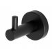 Bathroom Clothes Hanger Estiva Peg Hook, Black