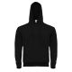 JHK Men's Hooded Sweatshirt, Black, Size L