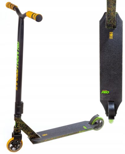  Two-wheeled scooter Raven 015636 Black, Orange, Green