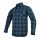 Art-Mas Modar flannel shirt, size 43, blue