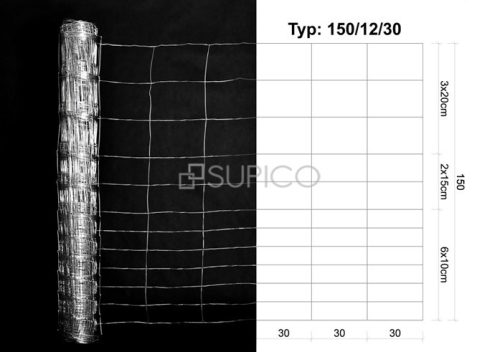 Supico-Zaunmasche 1,5x50 m