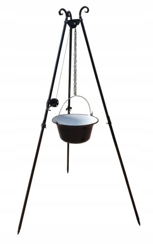  Tripod grill set + hanging pot 10 l