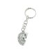  Silver keychain POKER CARDS key ring