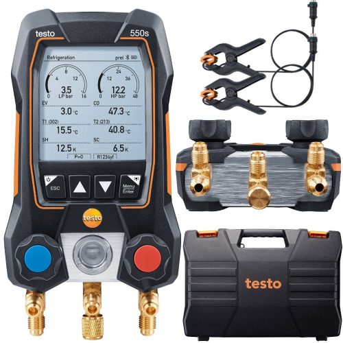 Electronic valve housing TESTO 550s BASIC