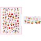  NAIL STICKERS COLORFUL CARTOONS EMOTIONS