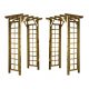 Pergolen - Pergola wooden carousel trellis 210 cm + Keilor DRAGON gloves size 9 - L 1 pair